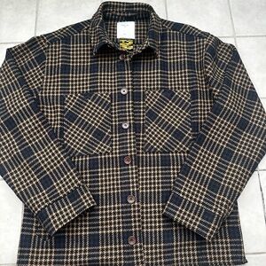 Plaid limited edition Percival Button-Up coat